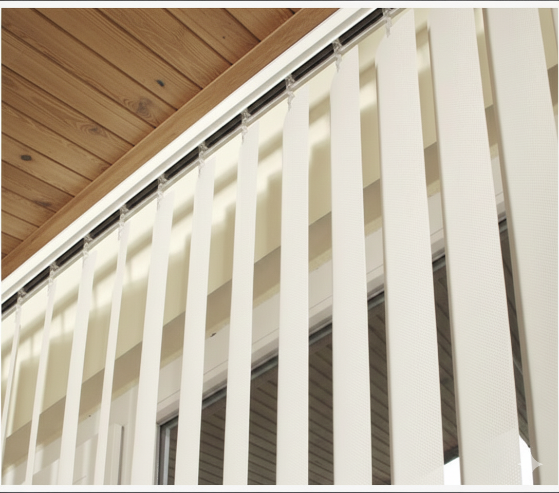 PVC Lamelgordijnen CREAM - Afbeelding 7