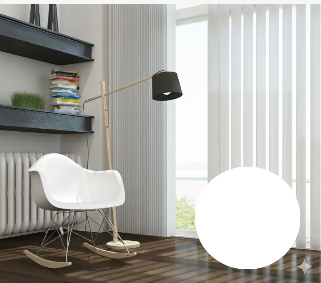 PVC Lamelgordijnen WIT