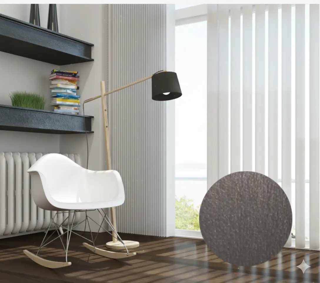 PVC Lamelgordijnen ZWART