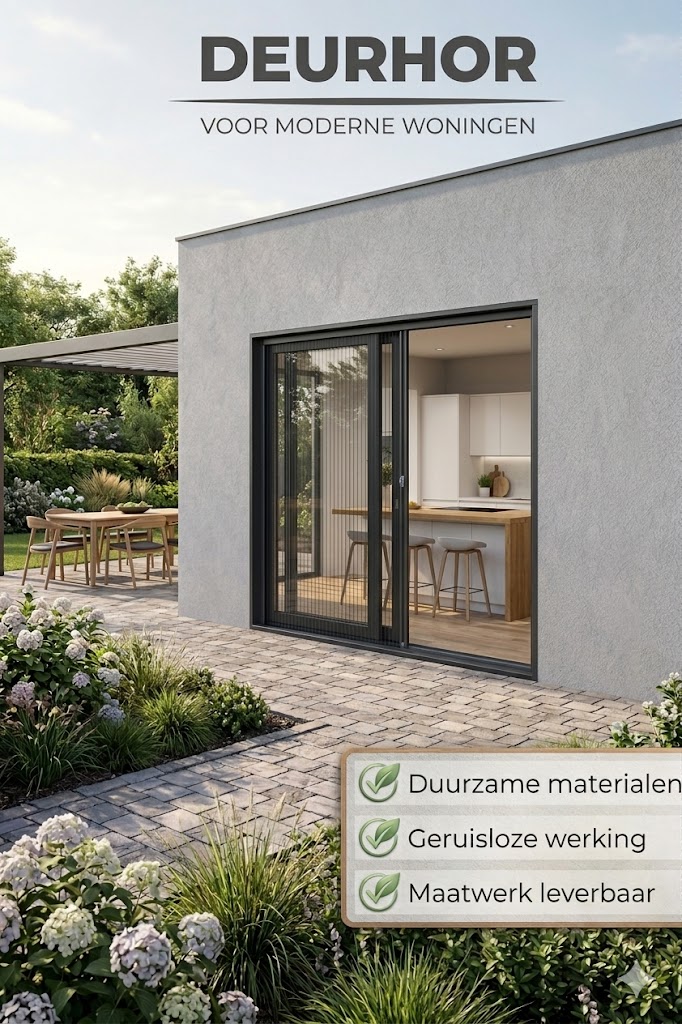 Deur Horren – frisse lucht zonder insecten - Afbeelding 3