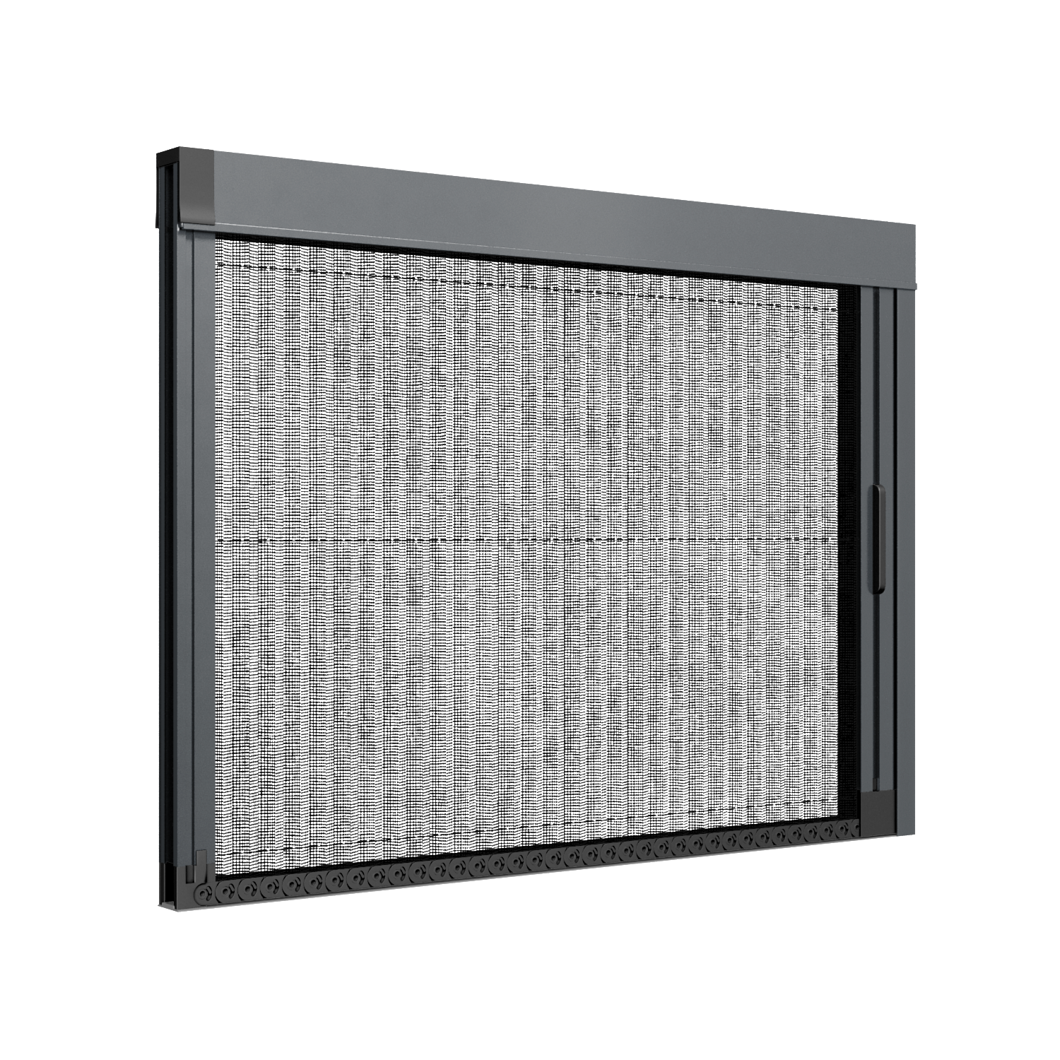 Vliegengordijn met Aluminium Kettingen